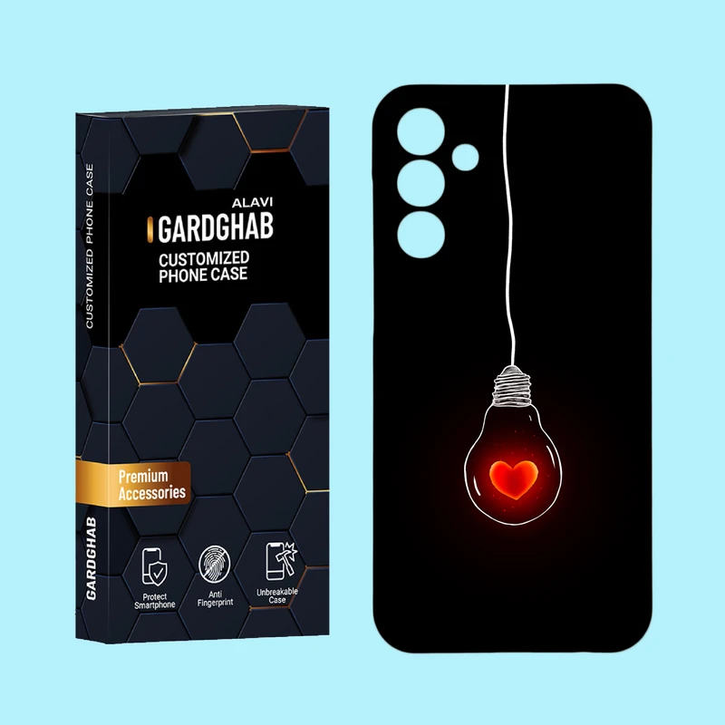 کاور گارد قاب علوی مدل عاشقانه مناسب برای گوشی موبایل سامسونگ Galaxy F15 5G