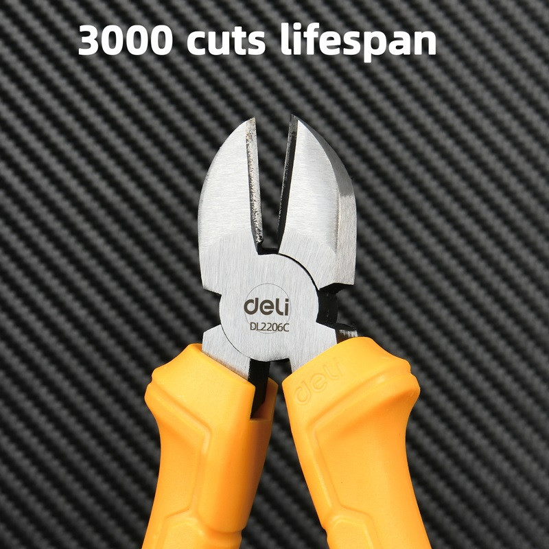 انبر سیم چین دلی مدل DL2206C سایز 6 اینچ انبر سیم چین دلی مدل DL2206C سایز 6 اینچ