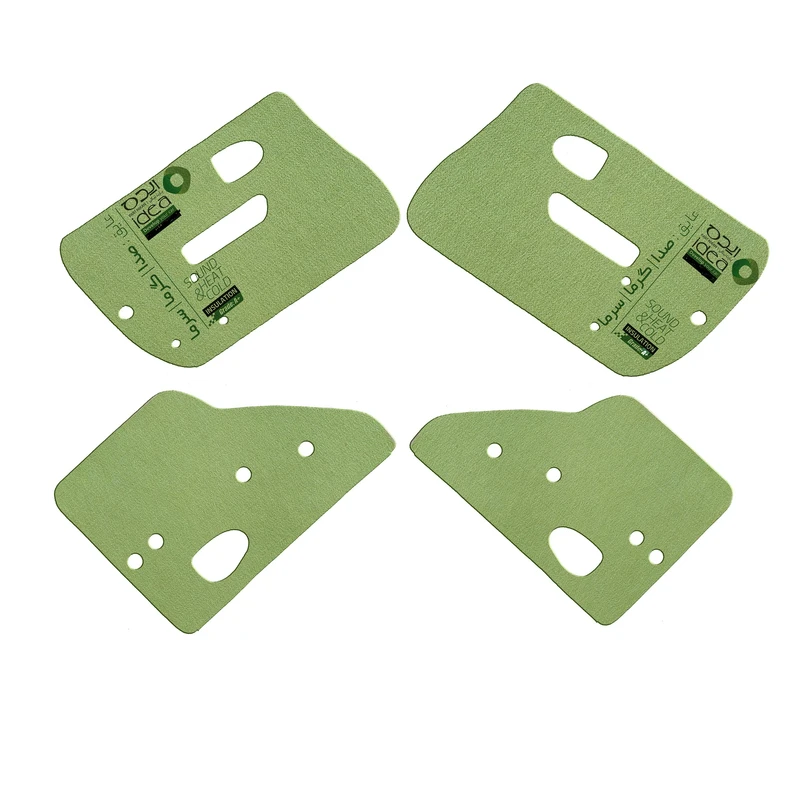 عایق درب خودرو ایده پارت نیکان مدل ایزومکسر  مناسب برای پراید بسته چهارعددی