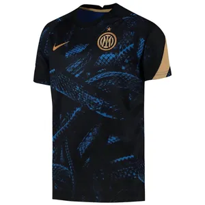 تی شرت ورزشی مردانه مدل اینتر میلان تمرینی 2022