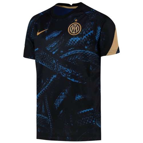 تی شرت ورزشی مردانه مدل اینتر میلان تمرینی 2022