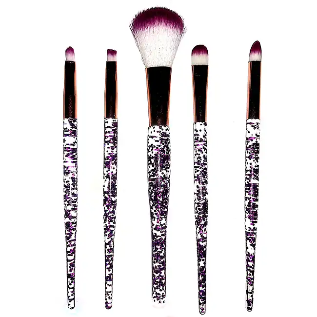 ست برس آرایشی مدل اکلیلی بسته 5 عددی