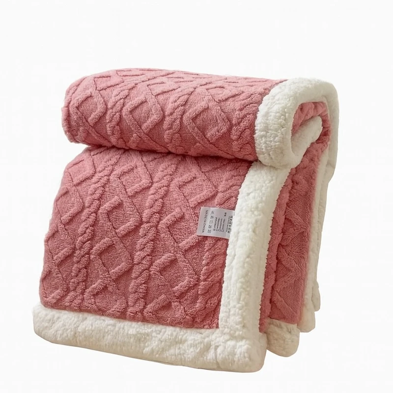 پتو 2 نفر مدل گوسفندی سایز 220x200 سانتی‌متر