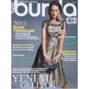 مجله burda دسامبر 2012