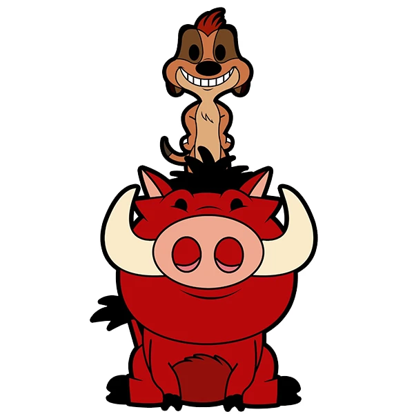 استیکر پارچه و لباس پاد آفرین طرح کارتونی کد 4797