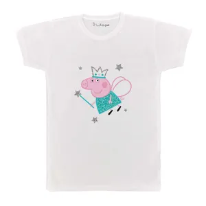 تی شرت بچگانه پرمانه طرح پپا پیگ کد pmt.4735