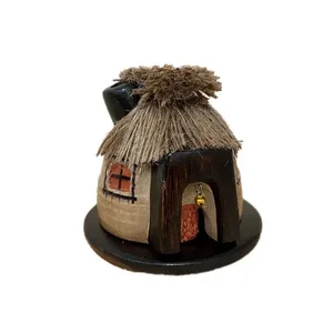 جاعودی بتنی مدل آبشاری طرح کلبه سرخ پوستی کد 315