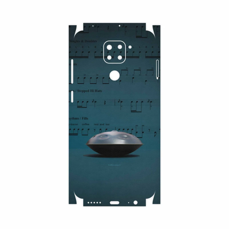 برچسب پوششی ماهوت مدل Hang Instrument-FullSkin مناسب برای گوشی موبایل شیائومی Redmi 10X