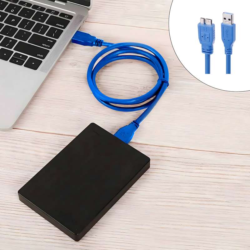 کابل هارد USB 3.0 الون مدل EL-30 طول 0.3 متر