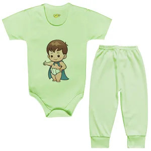 ست بادی و شلوار نوزادی کارانس مدل BSTG-3048