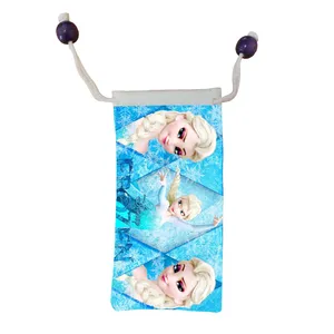 کاور عینک اطلس آبی طرح کارتون فروزن السا مدل KE1268