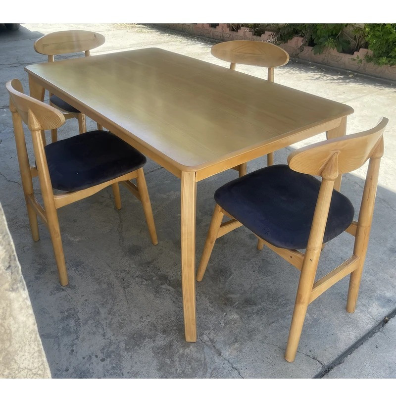 میز و صندلی ناهارخوری 4 نفره مدل shkh04