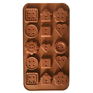 نقد و بررسی قالب شکلات مدل سیلیکونی طرح دکمه توسط خریداران