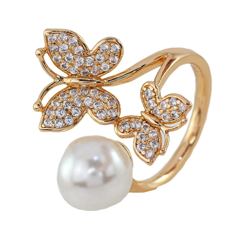 انگشتر زنانه ژوپینگ مدل پروانه AAE719