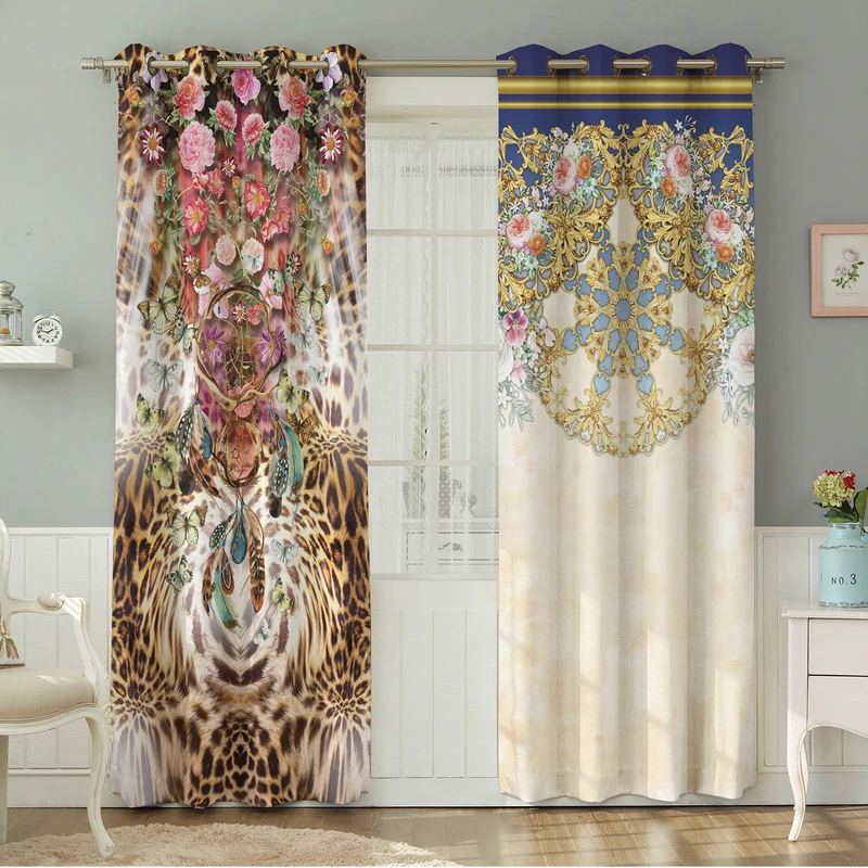 پرده نیروانا مدل مدرن مخمل کد 4869 سایز 140×280 سانتی متر