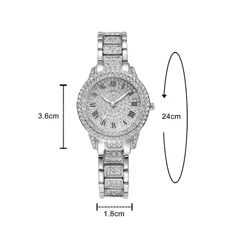 ساعت مچی عقربه ای زنانه مدل دیت جاست کد2