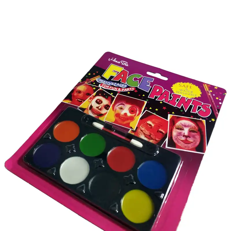 رنگ گریم 8 رنگ هوابا کد HB-800A