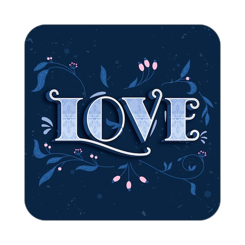 زیر لیوانی کاکتی طرح عاشقانه مدل mp39185