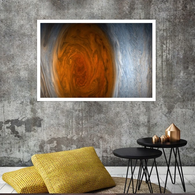 تابلو بکلیت طرح نمای سه بعدی از سیاره مدل قاب شاسی W-s8259