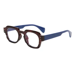 فریم عینک طبی مدل SZ 2004 Bluecut Navy Maroon