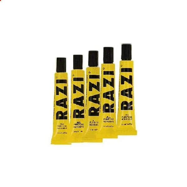 چسب همه کاره رازی مدل آل پلاست حجم 8 میلی لیتر بسته 5 عددی