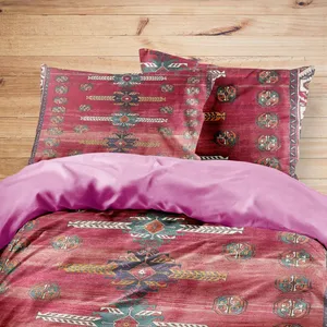 سرویس روتختی مدوپد طرح فرش شیراز مدل C-Shiraz01 یک نفره 4 تکه