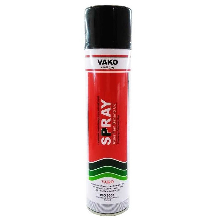 اسپری رنگ مشکی واکو مدل براق حجم 300 میلی لیتر بسته 5 عددی اسپری رنگ مشکی واکو مدل براق حجم 300 میلی لیتر بسته 5 عددی