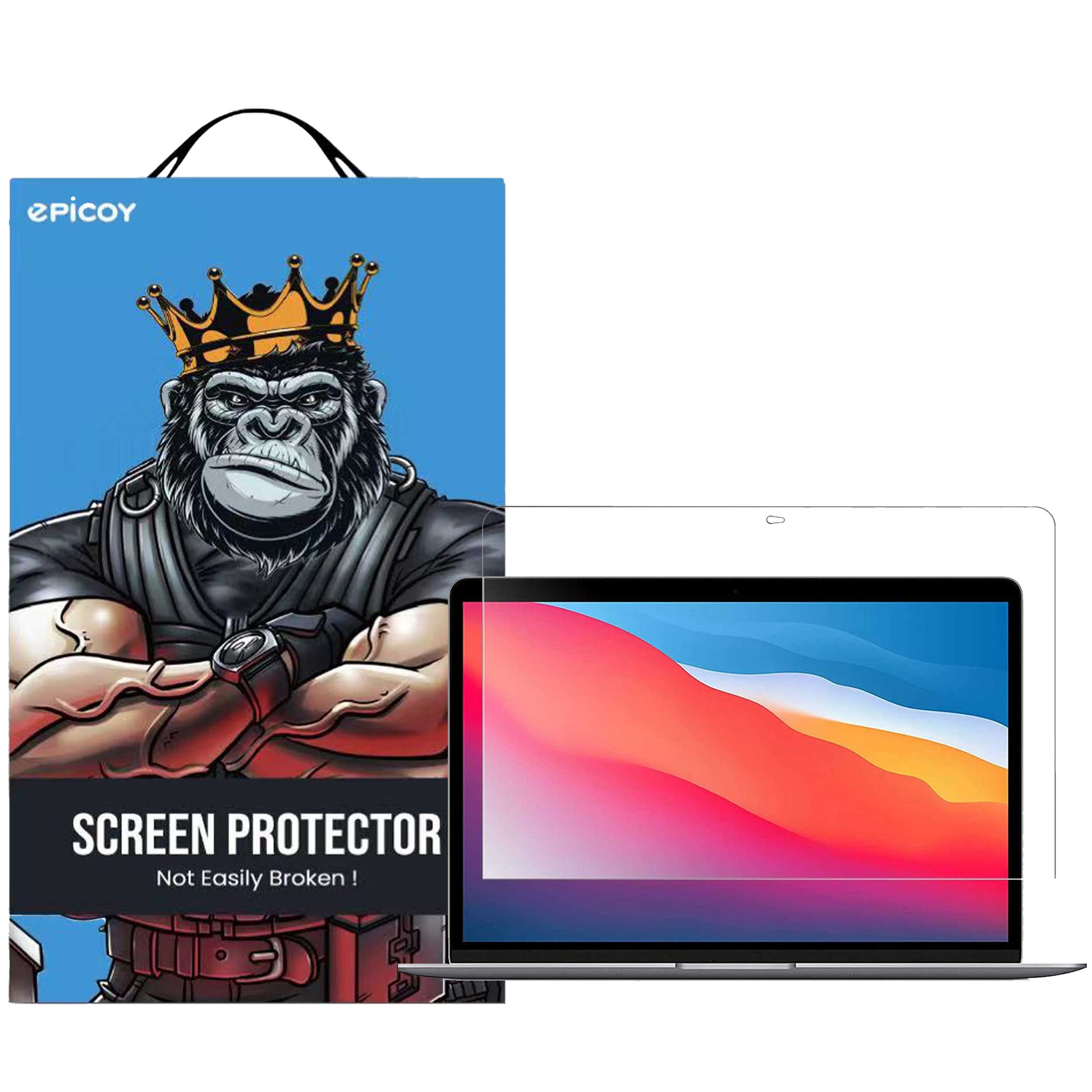 محافظ صفحه نمایش 5D اپیکوی مدل Super Power مناسب برای مک بوک Air 13.3 (2023 / 2022 / 2021 / 2020 / 2019 / 2018) / A2337/A2179/A1932/M1