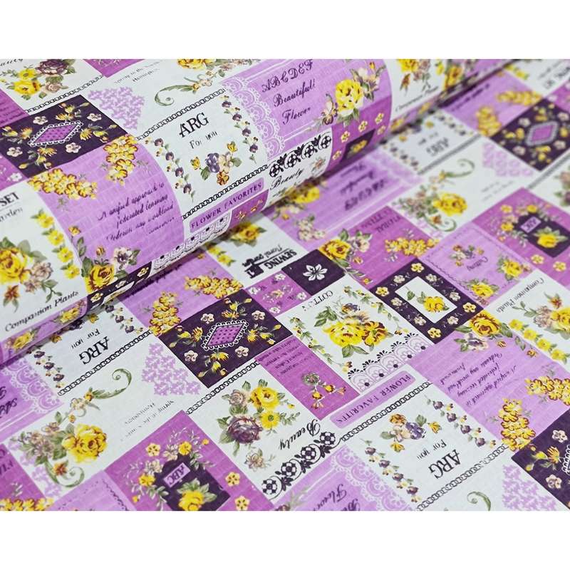 پارچه ملحفه مدل هوم کد S34