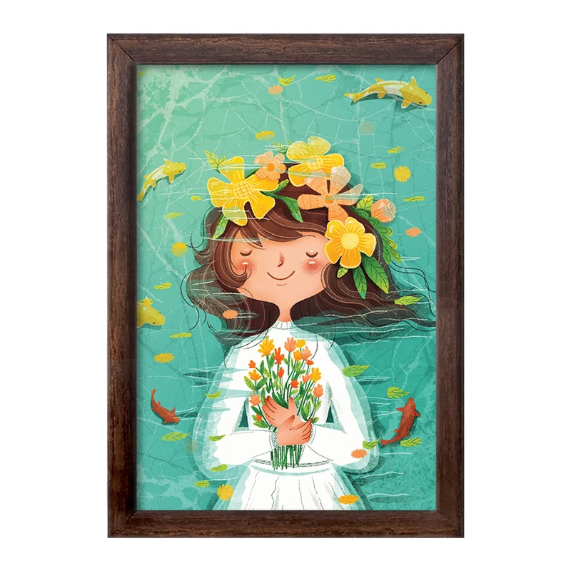 تابلو خندالو طرح دخترانه کد 25632