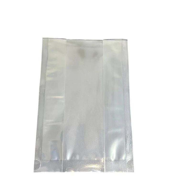 پلاستیک بسته بندی مدل گاست دار 3 طرف دوخت بسته 25 عددی