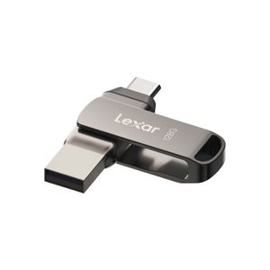 فلش مموری لکسار مدل Dual Drive D400 ظرفیت 128 گیگابایت با رابط USB 3.2