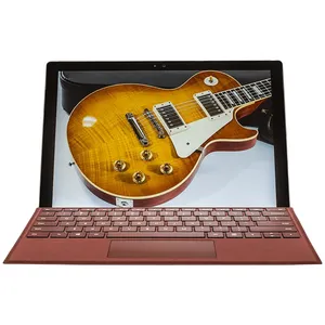 تبلت مایکروسافت مدل Surface Pro 2017 - A به همراه کیبورد سیگنیچر رنگ کبود و کیف چرم صنوبر  - ظرفیت 128 گیگابایت