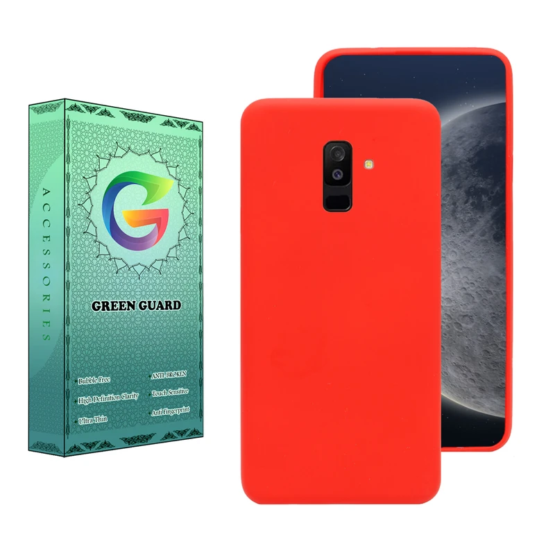 کاور گرین گارد مدل Kygo طرح سیلیکونی مناسب برای گوشی موبایل سامسونگ Galaxy A6 Plus / J8 