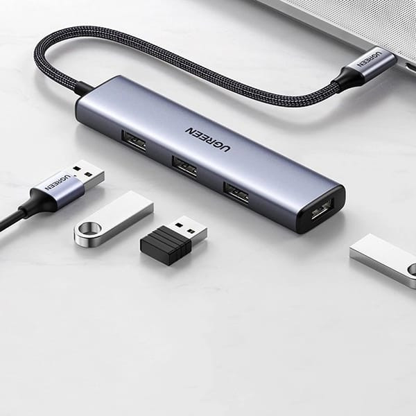 هاب 4 پورت USB یوگرین مدل CM473 کد 15395