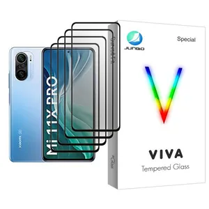 Junbo Viva Glass MIX004 Screen Protector For Xiaomi Mi 11X Pro Pack Of 4