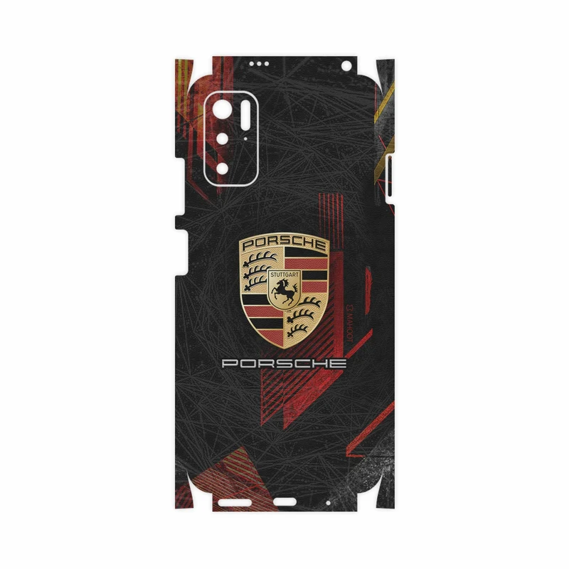 برچسب پوششی ماهوت مدل Porsche-Logo-FullSkin مناسب برای گوشی موبایل شیائومی Poco M3 Pro 5G
