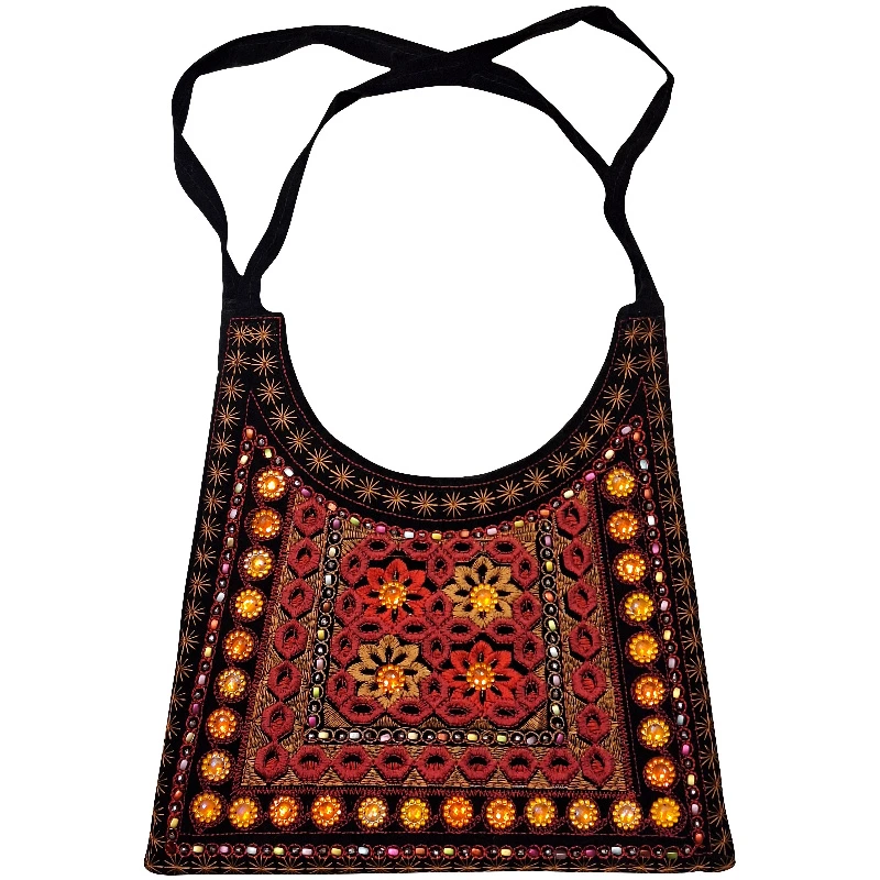 کیف رو دوشی سوزن دوزی کد KFSOOZ111