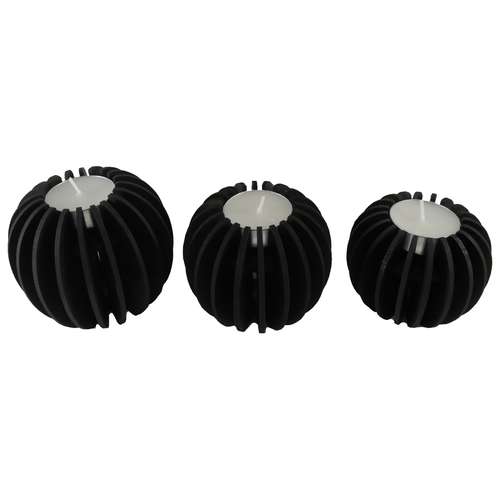 جاشمعی چوبی مدل MDF مجموعه 3 عددی