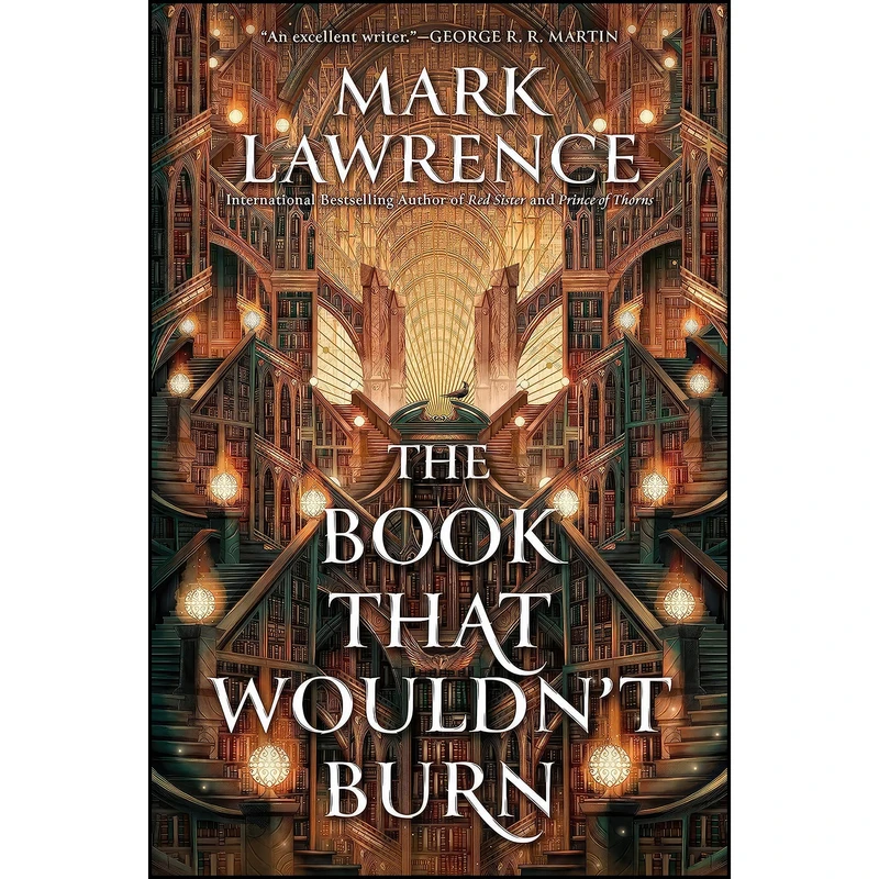 کتاب The Book That Wouldnt Burn  اثر Mark Lawrence انتشارات Ace