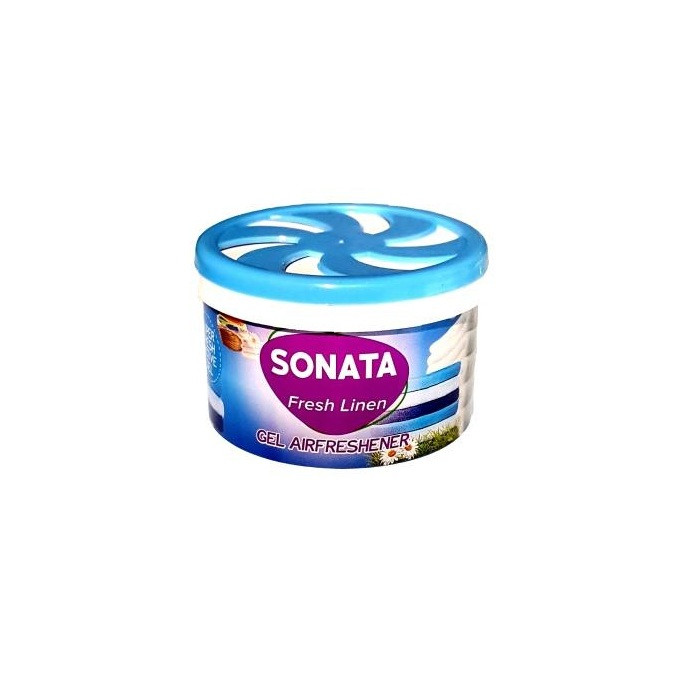 ژل خوشبو کننده هوا سوناتا مدل Fresh Linen حجم 90 میلی لیتر