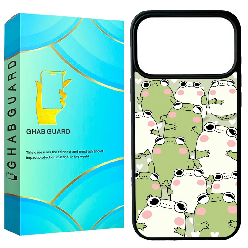کاور قاب گارد طرح قورباغه مدل G17P مناسب برای گوشی موبایل اپل iPhone 17 Pro