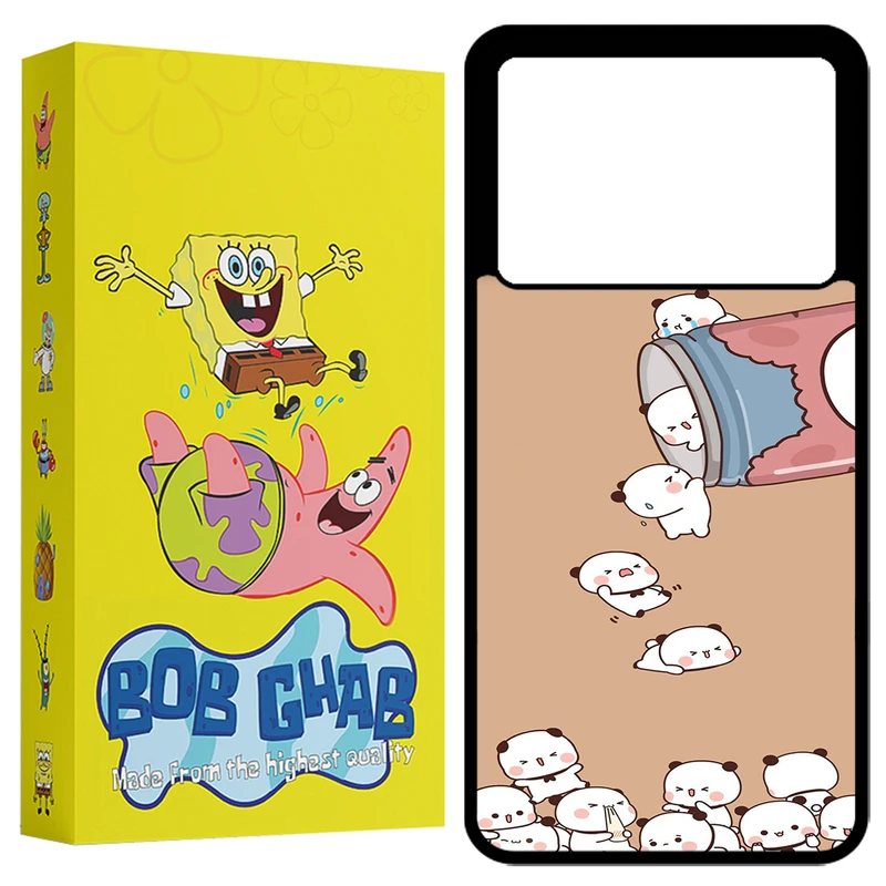 کاور باب قاب طرح پاندا مدل BCPX6P مناسب برای گوشی موبایل شیائومی Poco X6 Pro 5G / Redmi K70E