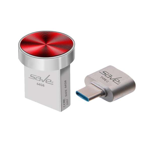 فلش مموری سیویت مدل SAFE CPLUS ظرفیت 64 گیگابایت با رابط USB-C فلش مموری سیویت مدل SAFE CPLUS ظرفیت 64 گیگابایت با رابط USB-C