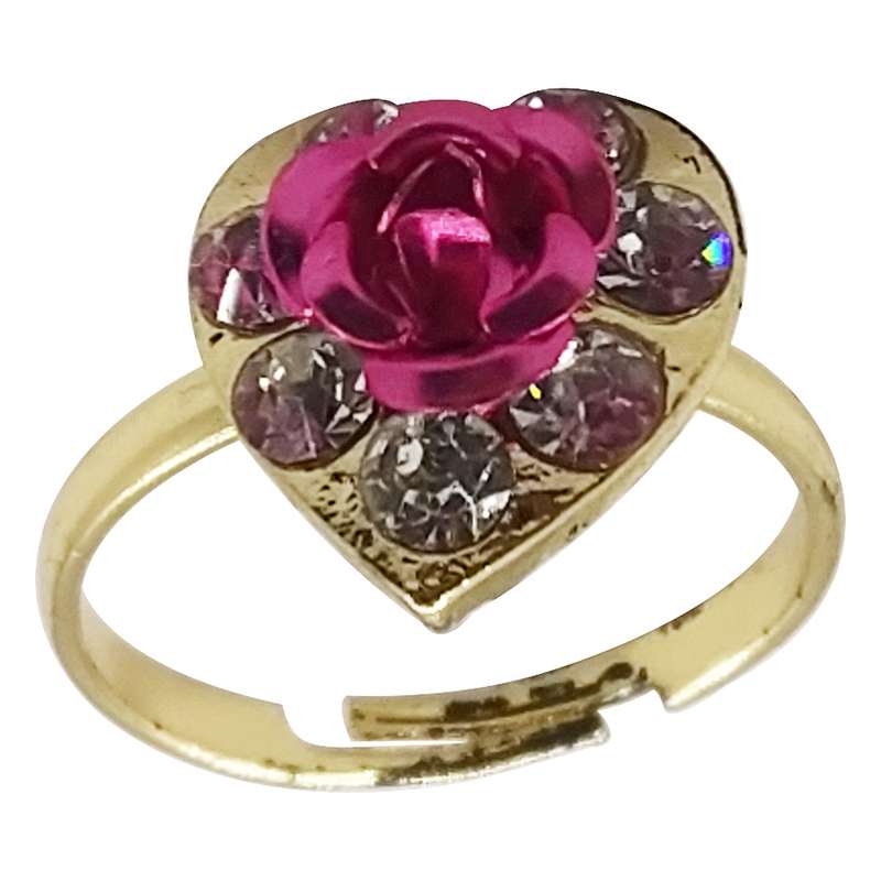 انگشتر دخترانه سلین کالا مدل قلب ce-As24