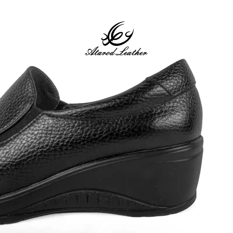 کفش روزمره زنانه چرم عطارد مدل چرم طبیعی کد SH192