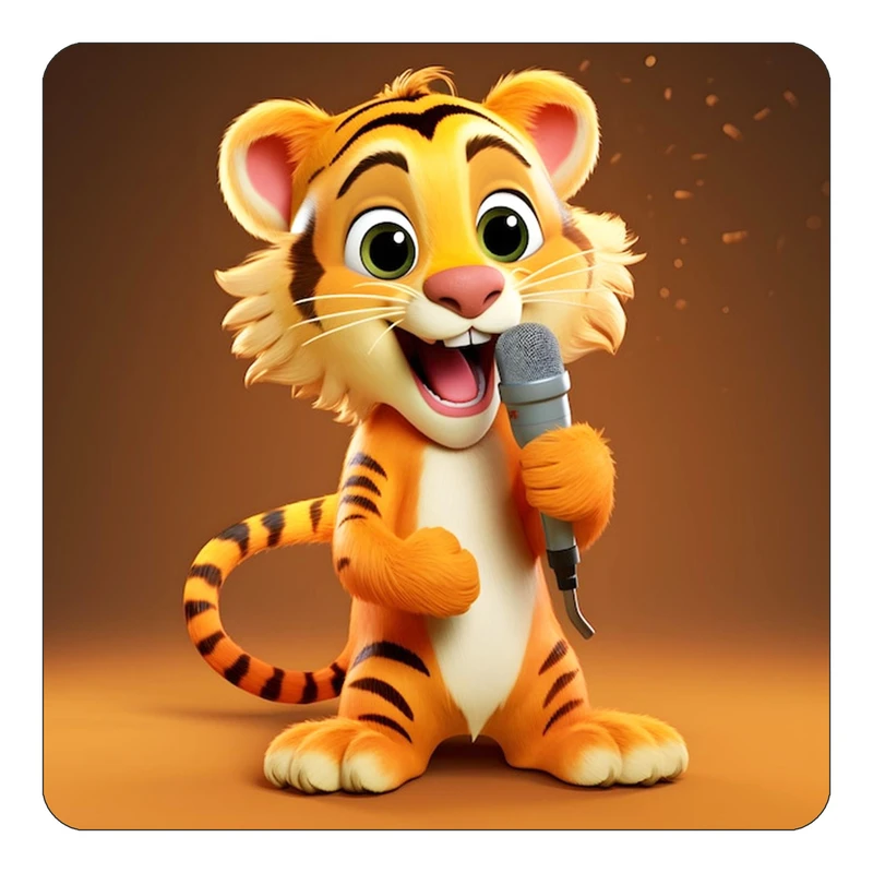 مگنت کاکتی طرح حیوانات کارتونی مدل mp27843