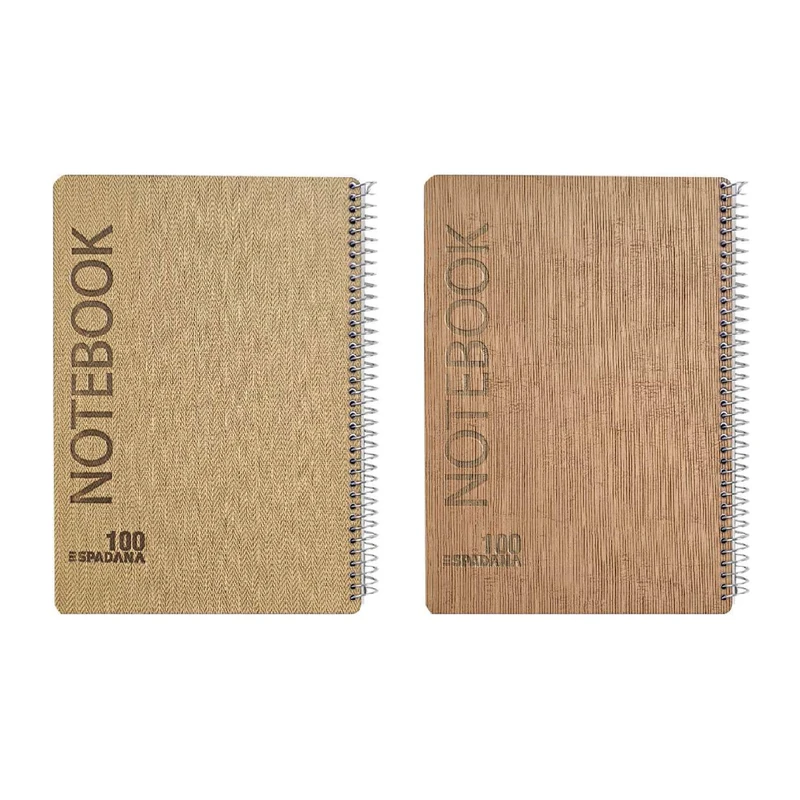 دفتر یادداشت 100 برگ اسپادانا مدل جلد ترمو خارجی کد 17289 مجموعه 2 عددی