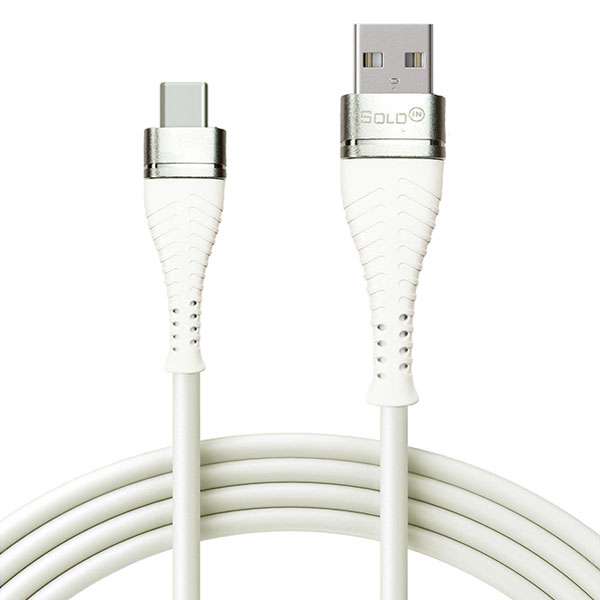 کابل تبدیل USB به USB-C سولو مدل SL-08C طول 1 متر