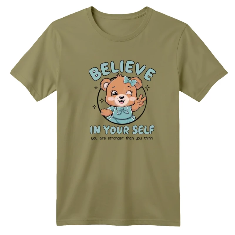 تی شرت آستین کوتاه بچگانه مدل خرس